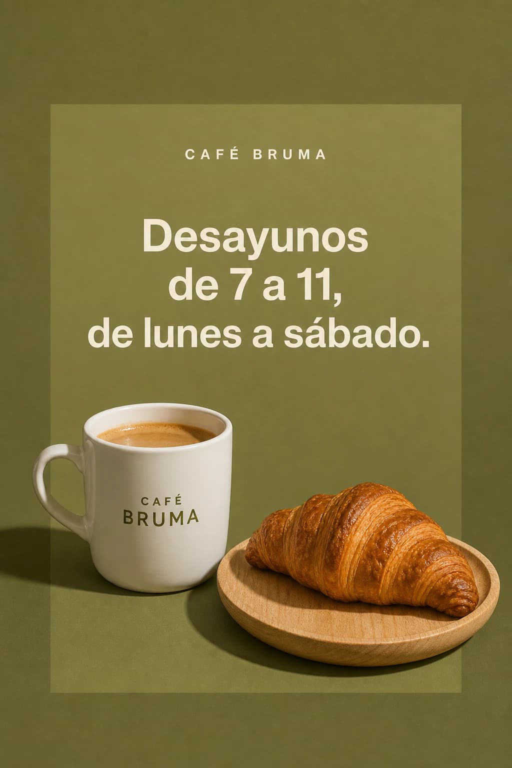 Video animado con los horarios de la cafetería