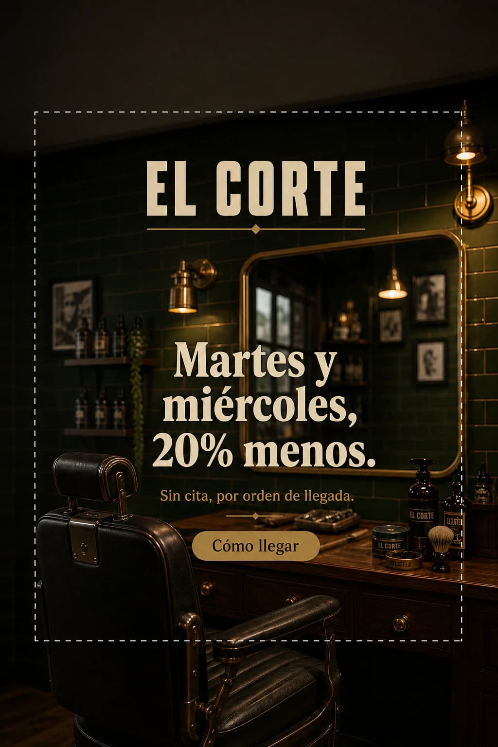 Cierre: martes y miércoles, 20% menos