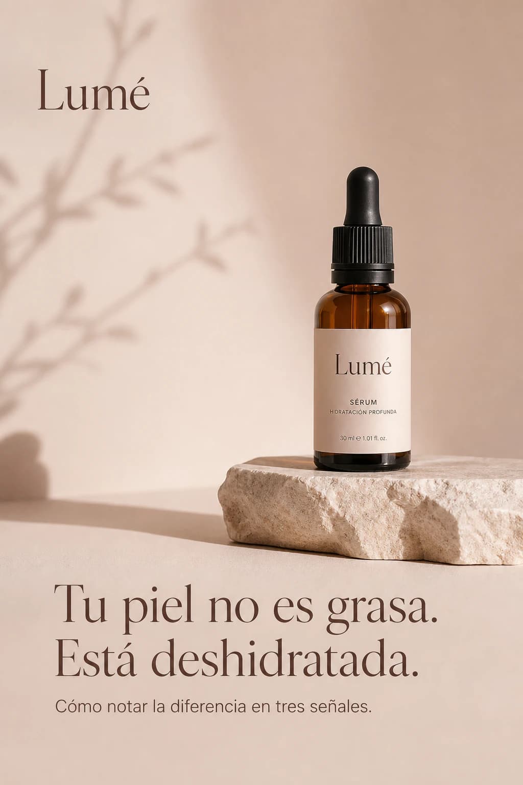 Portada: tu piel no es grasa, está deshidratada