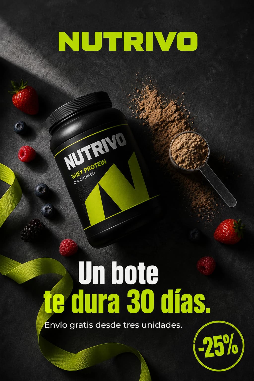 Cierre: un bote te dura 30 días, con descuento
