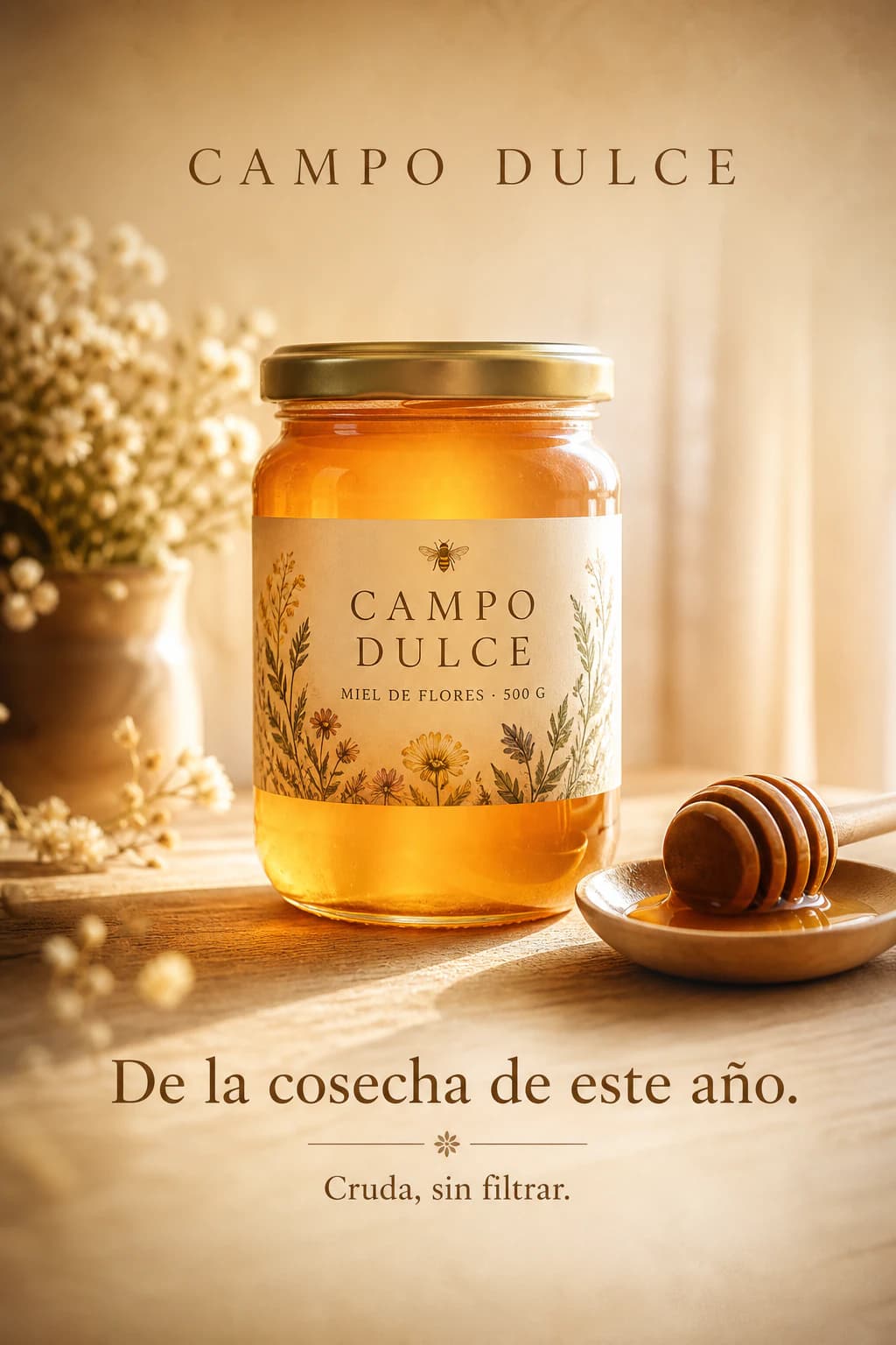 Correo de reactivación de una marca de miel